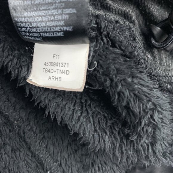 The North Face Women's Jacket Black Fleece Pullover Full Zip Up Pockets Size S - Picture 12 of 16